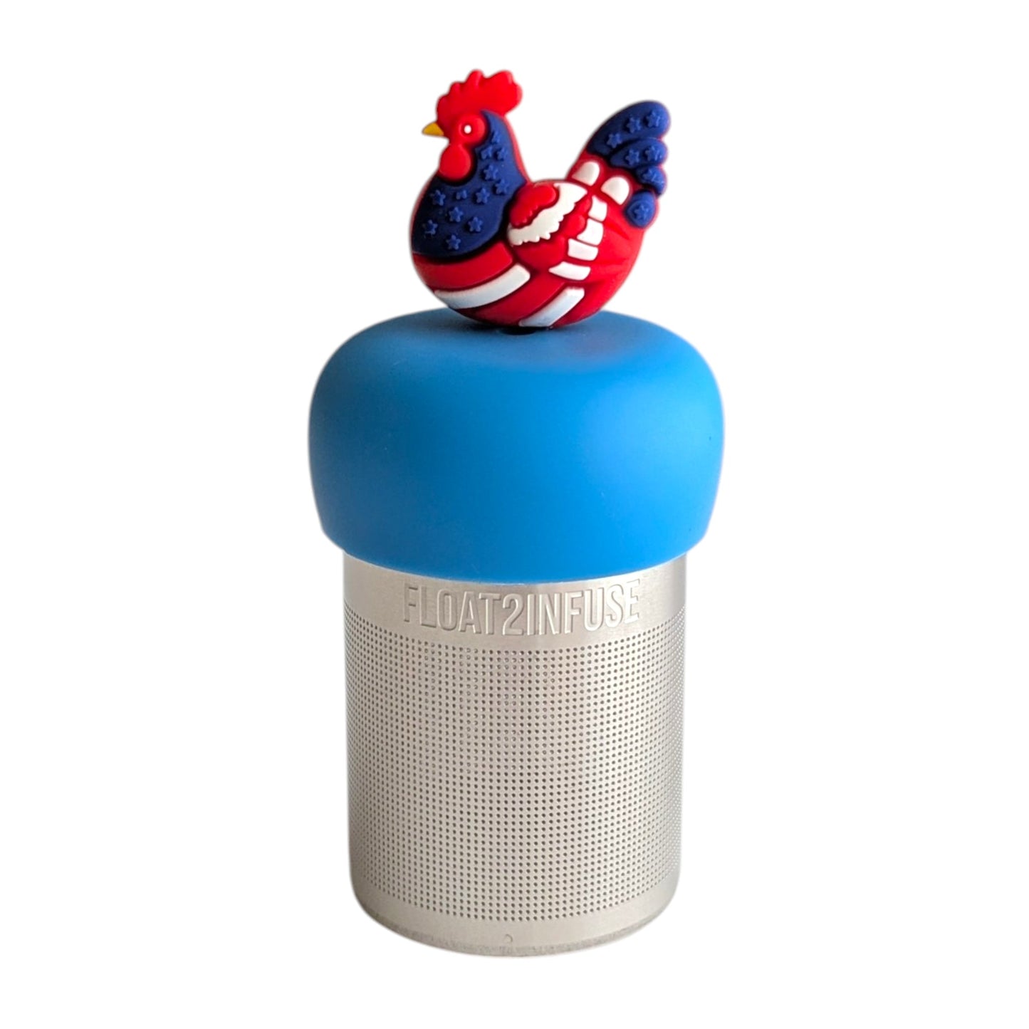 Floating Americana Chicken Tea Infuser - Cute Animal Tea Infuser for Loose Tea