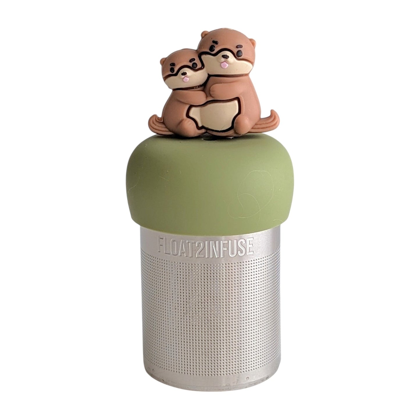 Floating Mom & Baby Otter Tea Infuser - Cute Animals Tea Infuser for Loose Tea